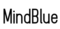 MindBlue Font Image