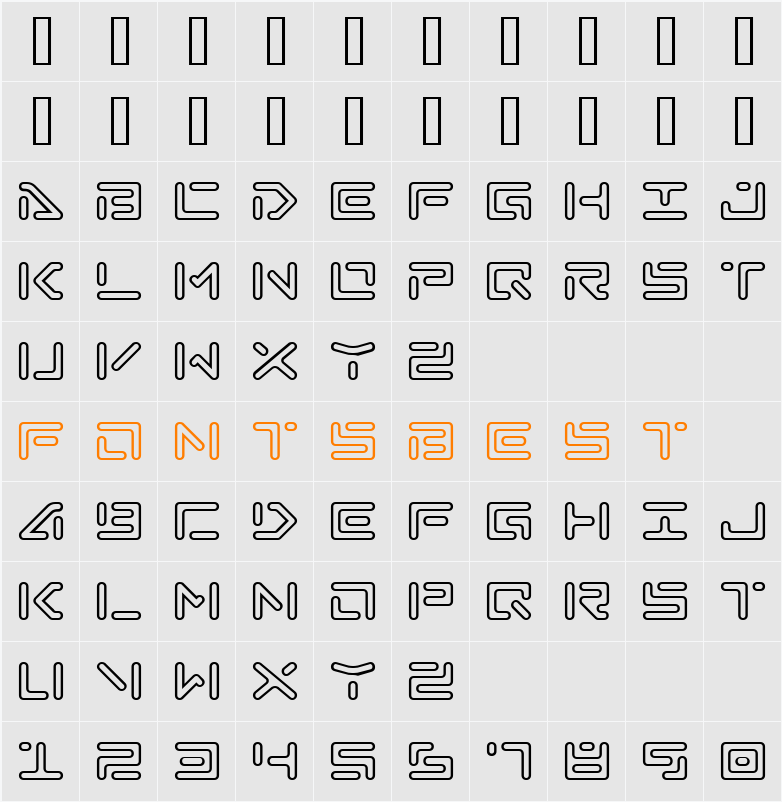 Abduction II Character Map