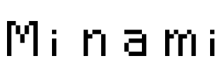 Minami Font Image