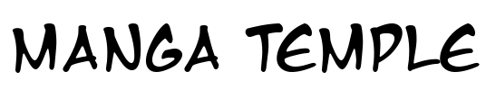 Manga Temple Font Image