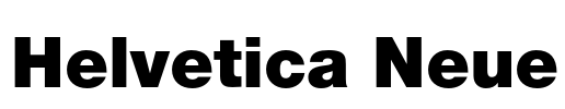 Helvetica Neue