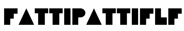 FattiPattiFLF Font Image