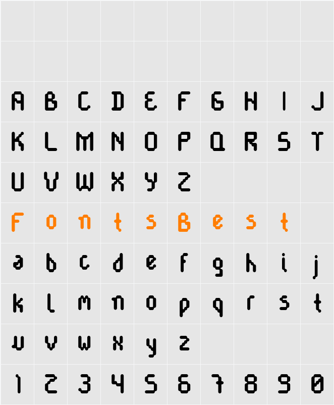 Cayetano Round Character Map