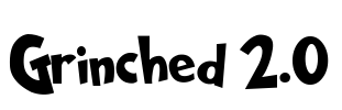 Grinched 2.0 Font Image