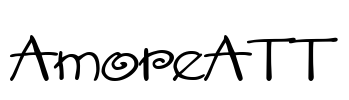 AmoreATT Font Image