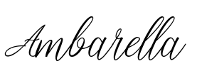 Ambarella Font Image