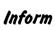 Inform Font Image