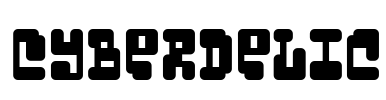 Cyberdelic Font Image