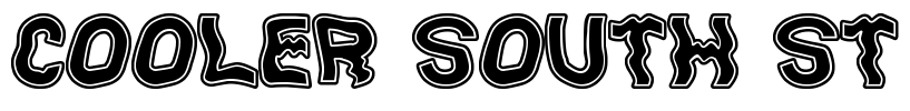 Cooler South St Font Image