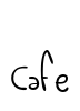 Cafe Font Image