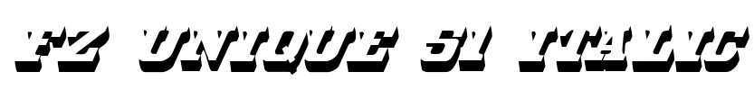 FZ UNIQUE 51 ITALIC