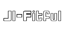 JI-Fitful Font Image