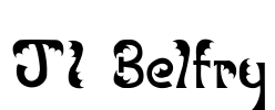 JI Belfry Font Image