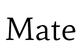 Mate Font Image