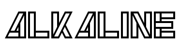 Alkaline Font Image