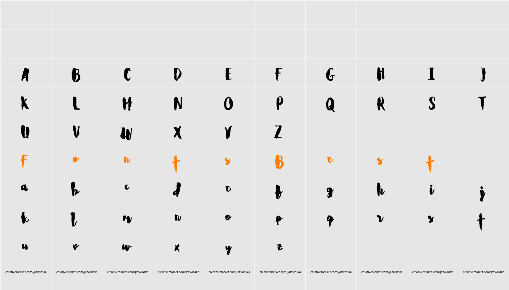 Carlitos Character Map