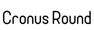 Cronus Round Font Image