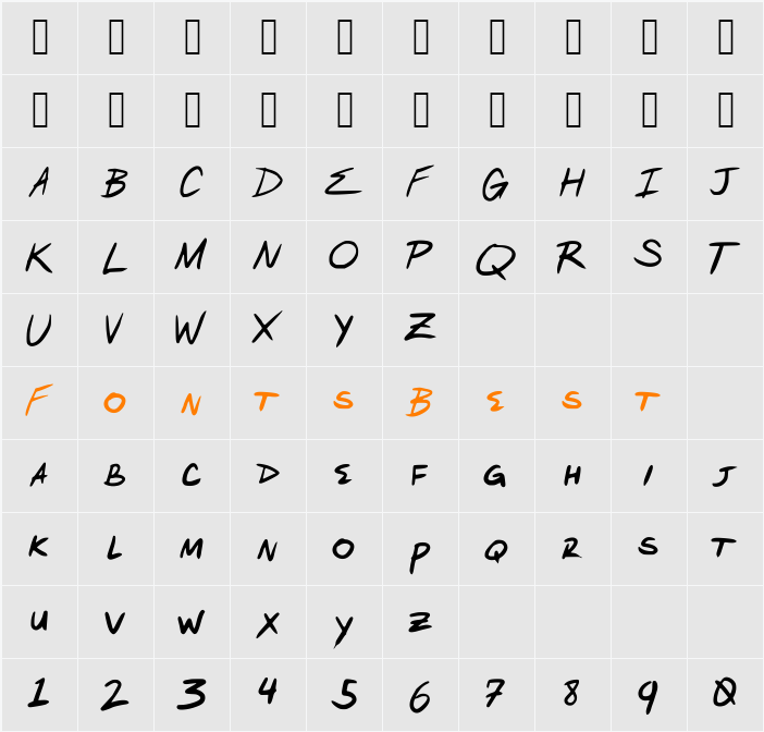 Arcanum_Order Character Map