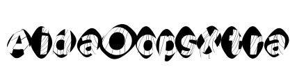 AidaOopsXtra Font Image