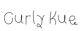 Curly Kue Font Image