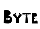 Byte Font Image