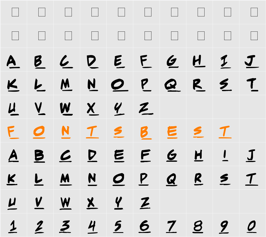 Adam Warren pro Character Map