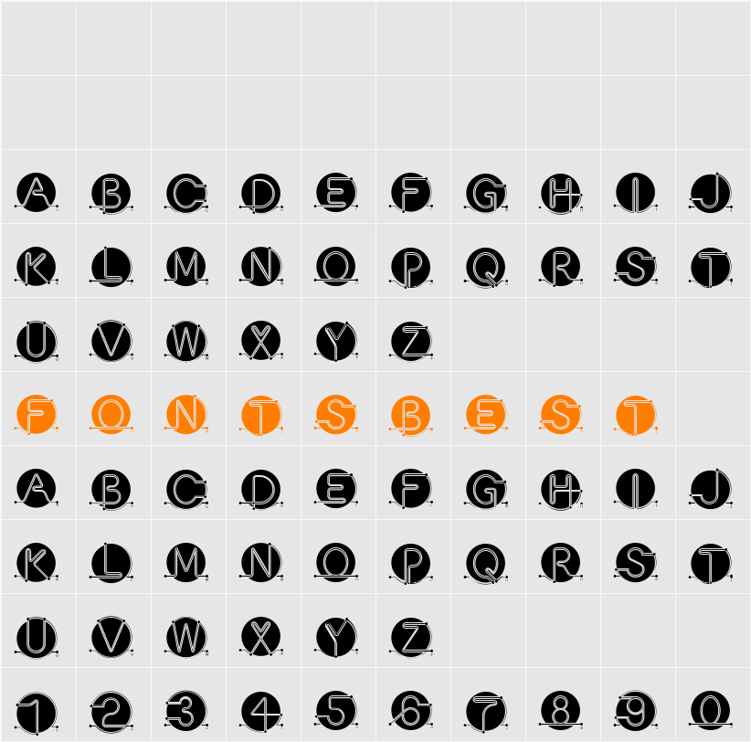 Conect Character Map