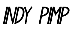 Indy Pimp Font Image