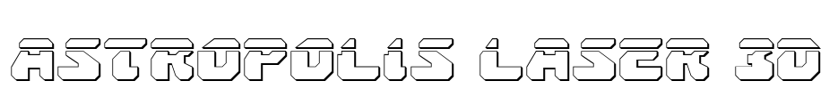 Astropolis Laser 3D