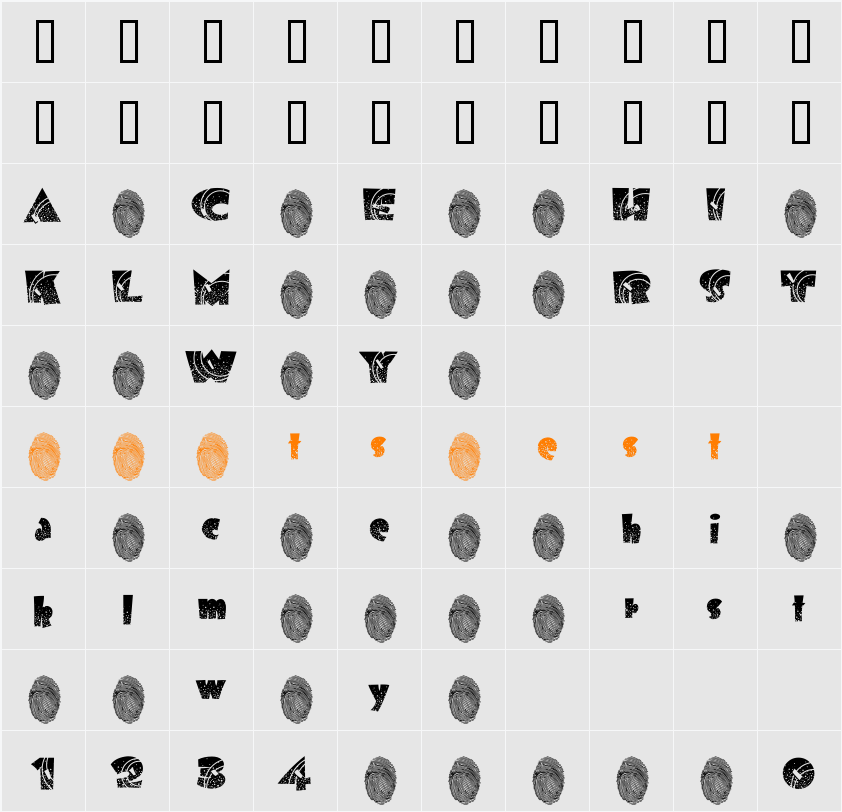 Milky Way DEMO Character Map