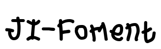 JI-Foment Font Image