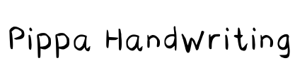 Pippa Handwriting Font Image