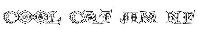 Cool Cat Jim NF Font Image