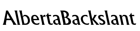 AlbertaBackslant