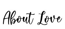 About Love Font Image