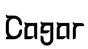 Cagar Font Image