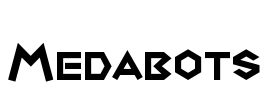 Medabots Font Image