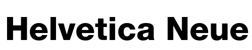 Helvetica Neue