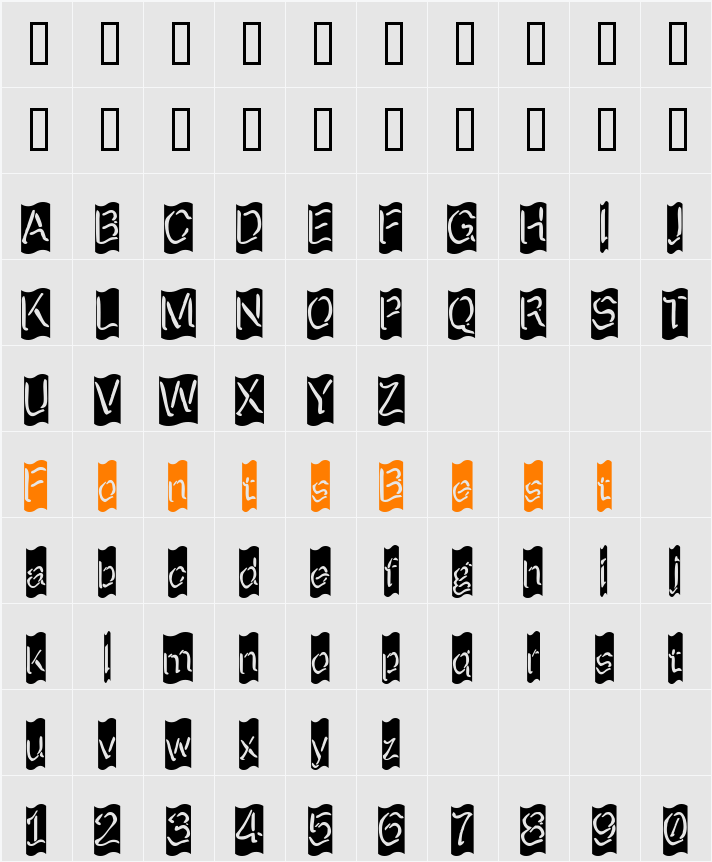 Arggh @$*#  Lite Character Map