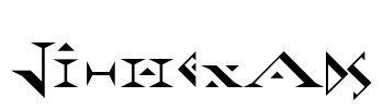 JI-Hexads Font Image