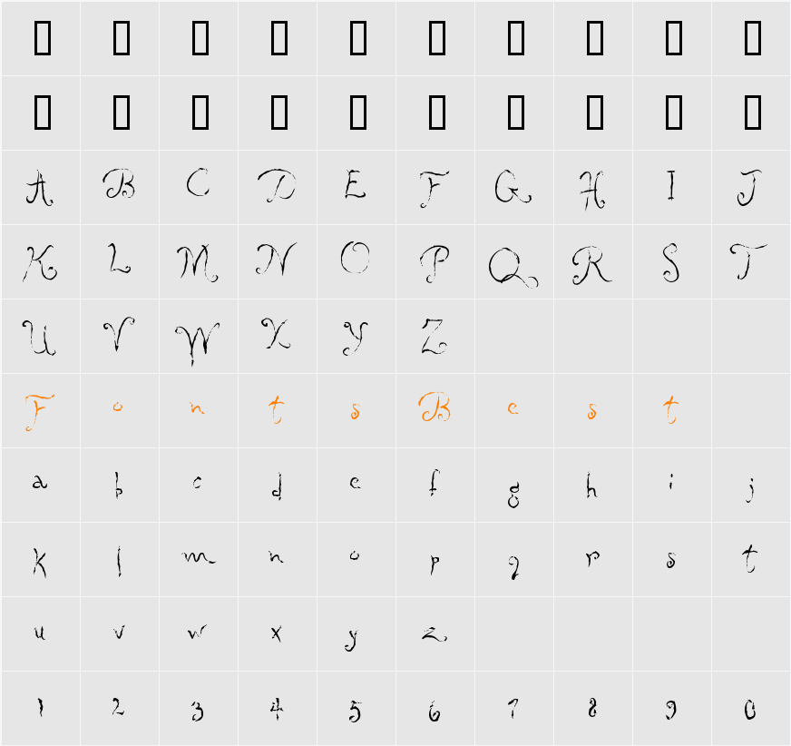 AL Gypsy Character Map