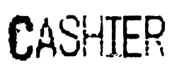 Cashier Font Image