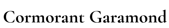 Cormorant Garamond