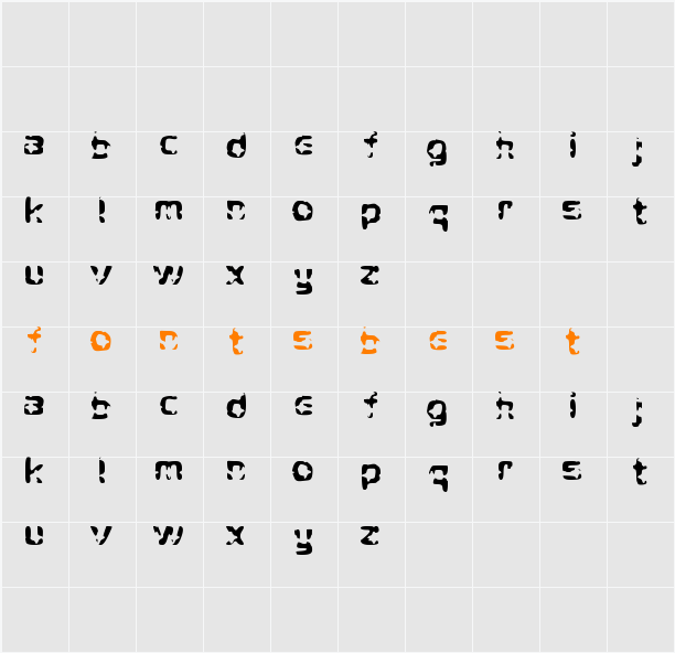 opyright by Character Map