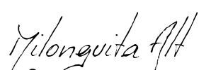 Milonguita Alt Font Image