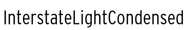 InterstateLightCondensed