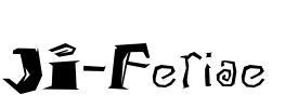 JI-Feriae Font Image