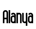 Alanya Font Image