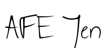 AFE Jen Font Image