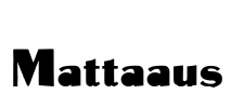 Mattaaus Font Image